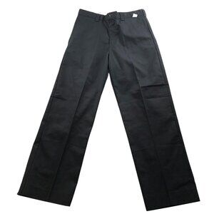 NWT Dickies Mens Work Pants Size 32 Straight Classic Chino Workwear Black Casual